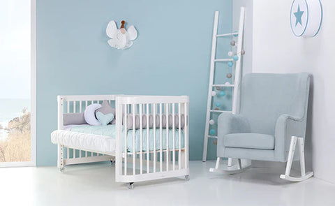 CREA DUE cuna cama 4 en 1 Blanco 70x140 - C300 – Smart Mom