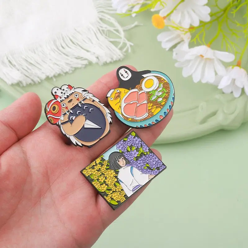 Cute Anime Girl Avatar | Anime Girl Enamel Pins | Anime Badges Avatar -  Creative Cute - Aliexpress