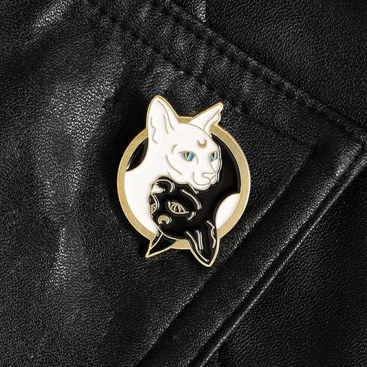 Gojo Cat Prison Cube Enamel Pin – yulicechan