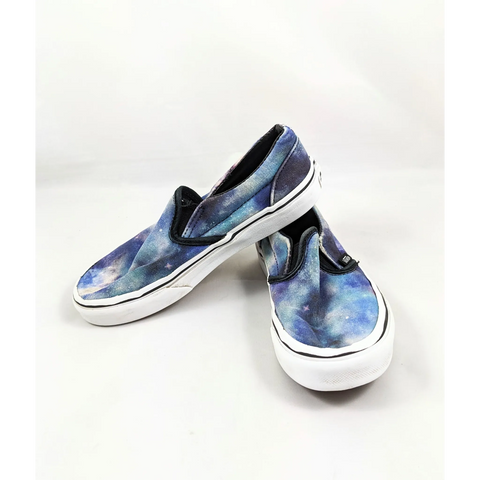 Vans Blue SlipOns Imported Sneakers