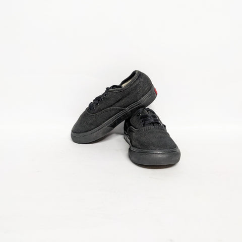 Kids Vans black Sneakers Imported Preloved Used shoes Store Online