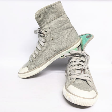 VENICE Hightop Gray Sneakers Preloved Used second hand Online Store