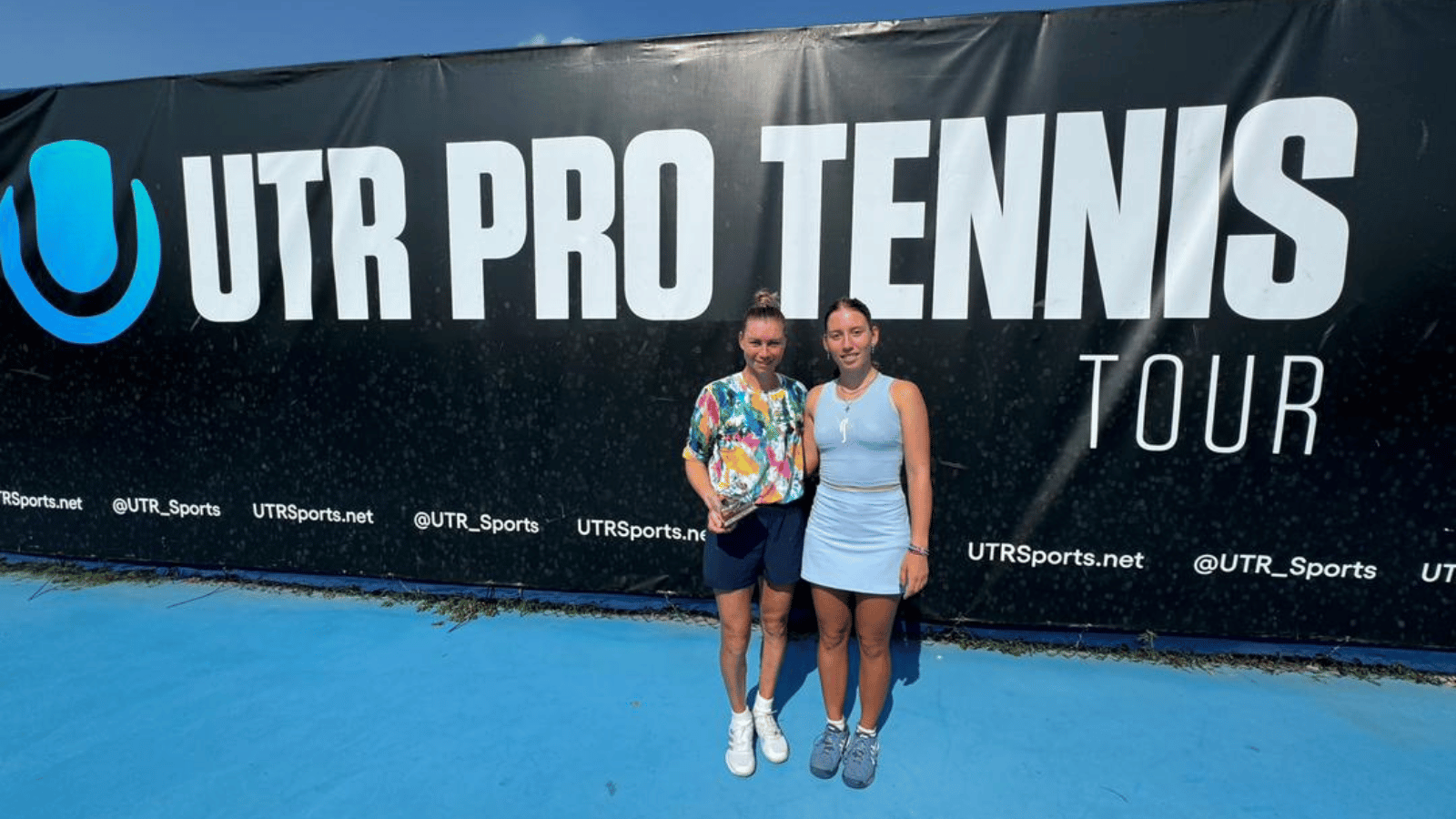 Vera Zvonareva at the Dubai UTR Pro Tennis Tour event.