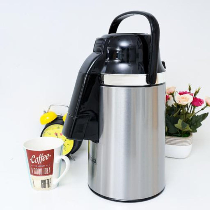 Insulated Airpot Vacuum Flask, featuring a double wall design 3L – Souk ...