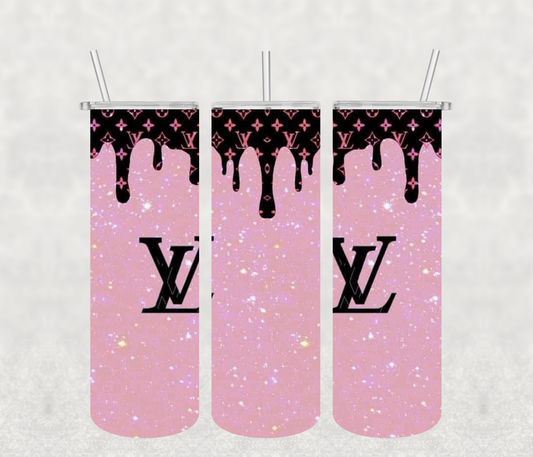 louis vuitton tumbler pink