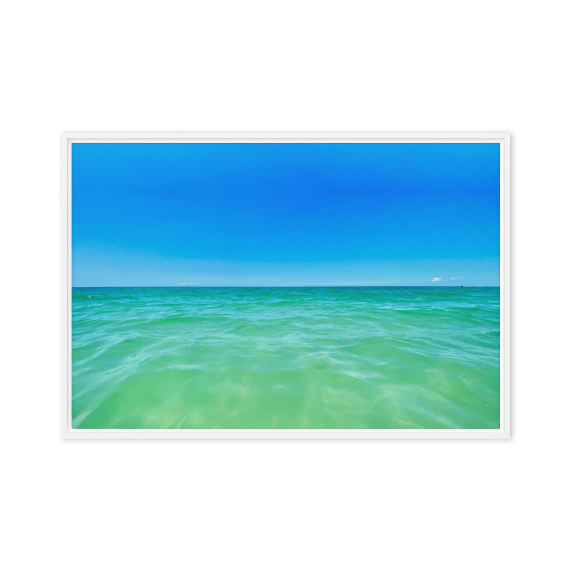 The Tranquil Gulf (Framed Canvas)