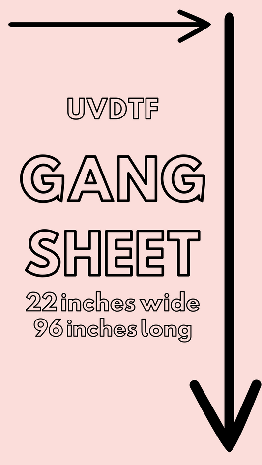 UV DTF PermaStickers™ Gang Sheets