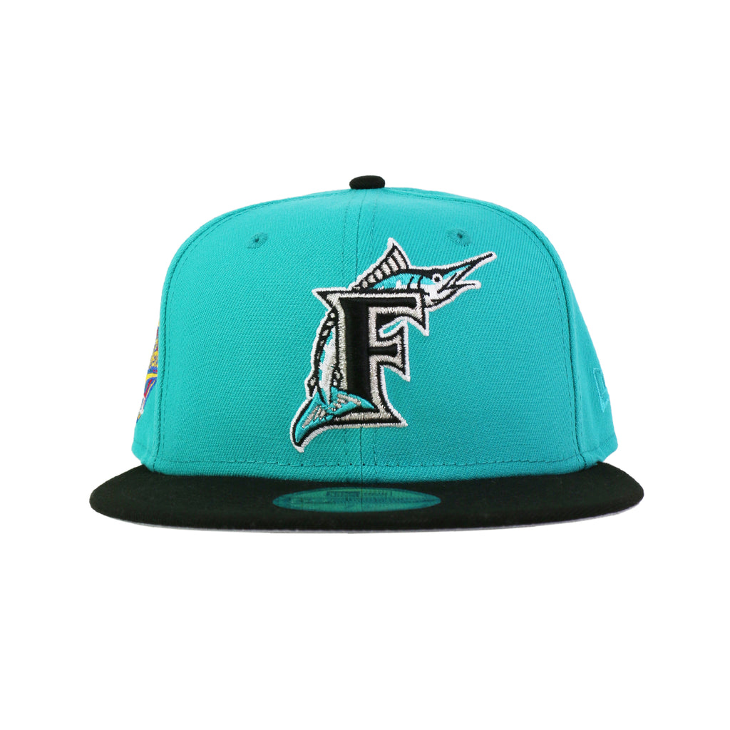 Miami Marlins Varsity Letter Stone 59FIFTY Fitted Cap