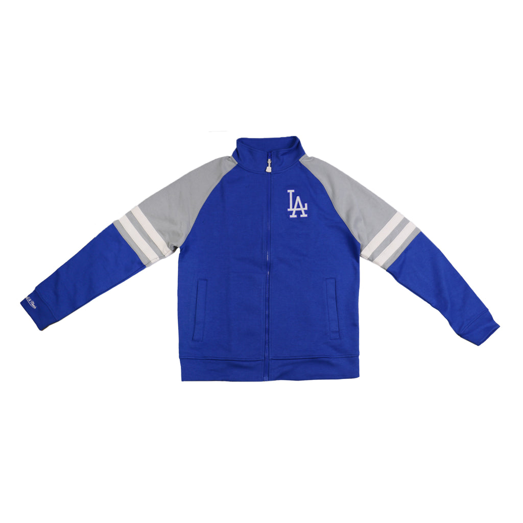 Mitchell & Ness Highlight Reel Los Angeles Dodgers Windbreaker Jacket Royal Blue