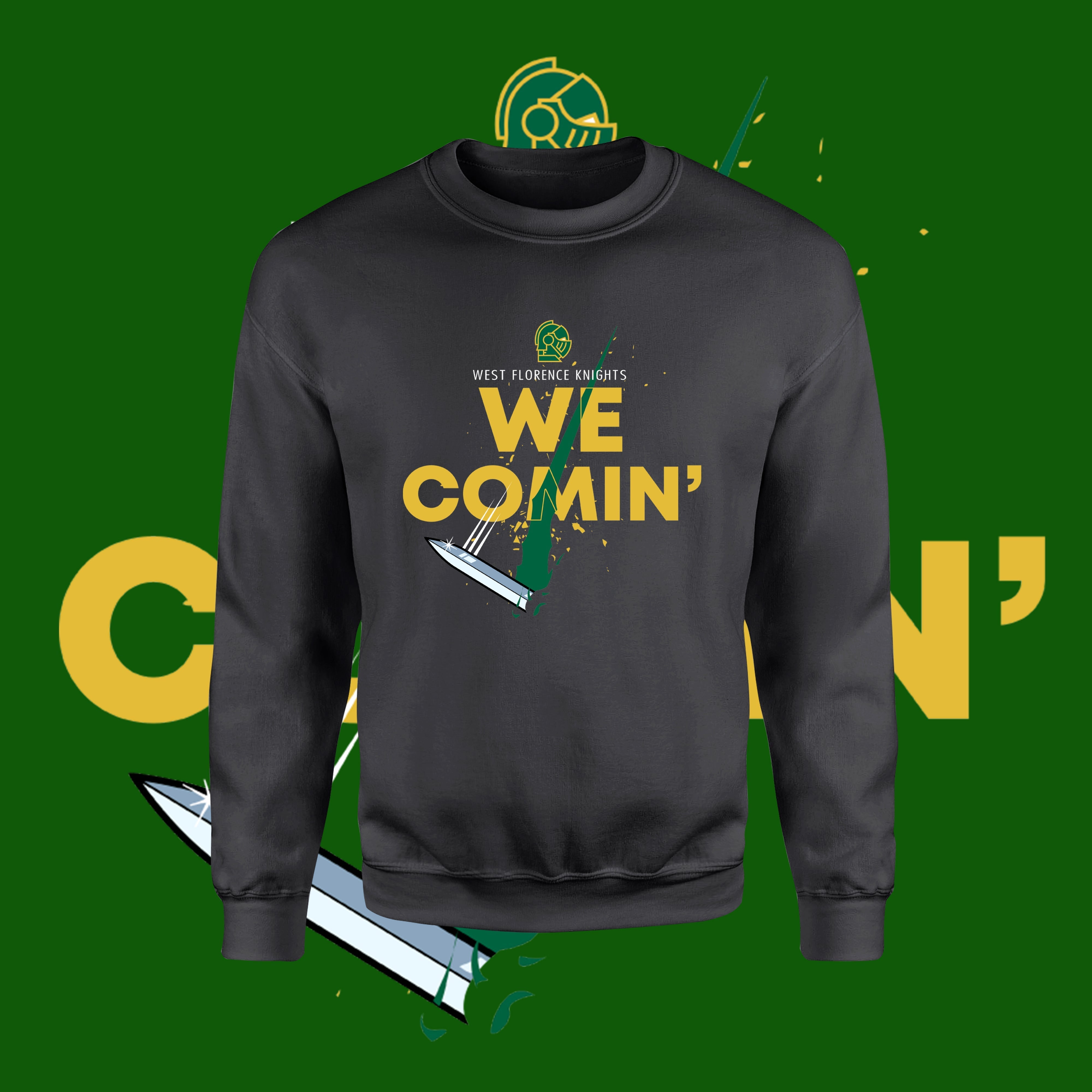 WF - We Comin' (Crewneck Sweatshirt)