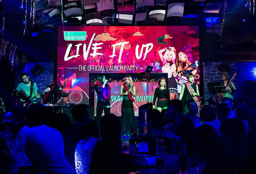 Live It Up LED Screen at Club Illusion