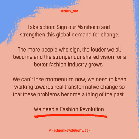 Why We Need A Fashion Revolution? How to Join the Movement