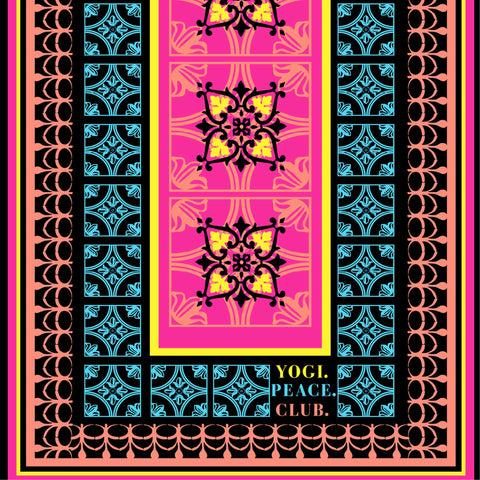 printed yoga mat