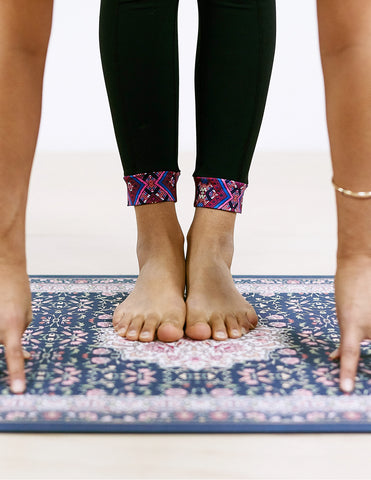 Printed yoga mat by Yogi Peace Club Yoga mats Australia