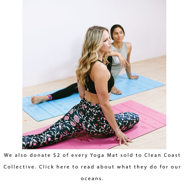 yogi peace club eco yoga mats pvc free 