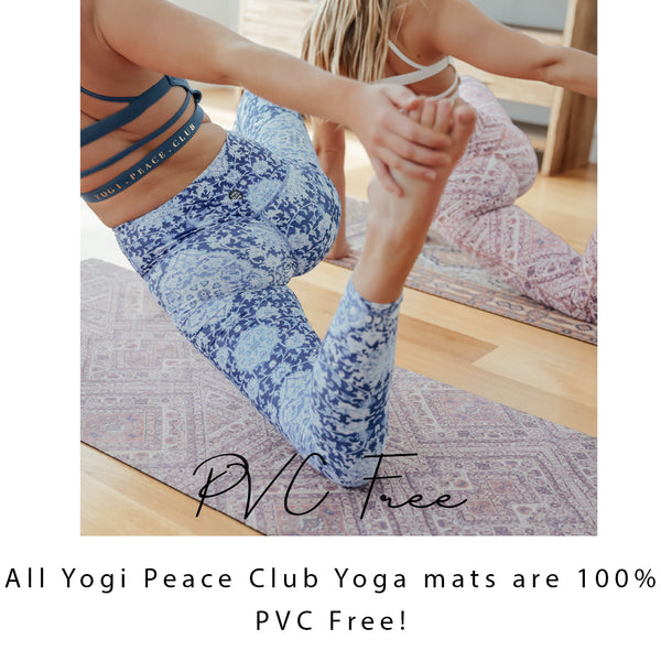 yogi peace club eco yoga mats pvc free why pvc is harmful