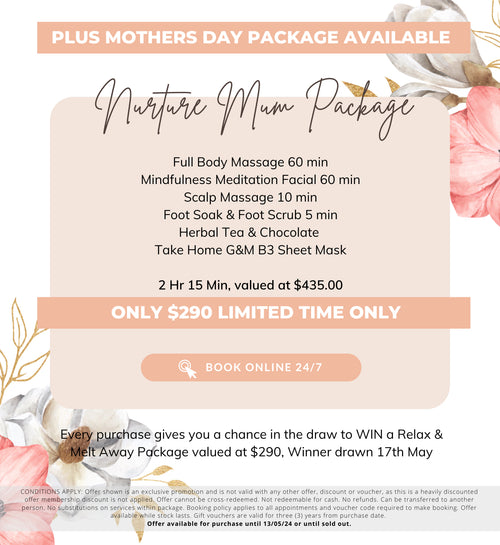 Mothers day spa package Facial Massage Elle Hart Beauty South Bunbury