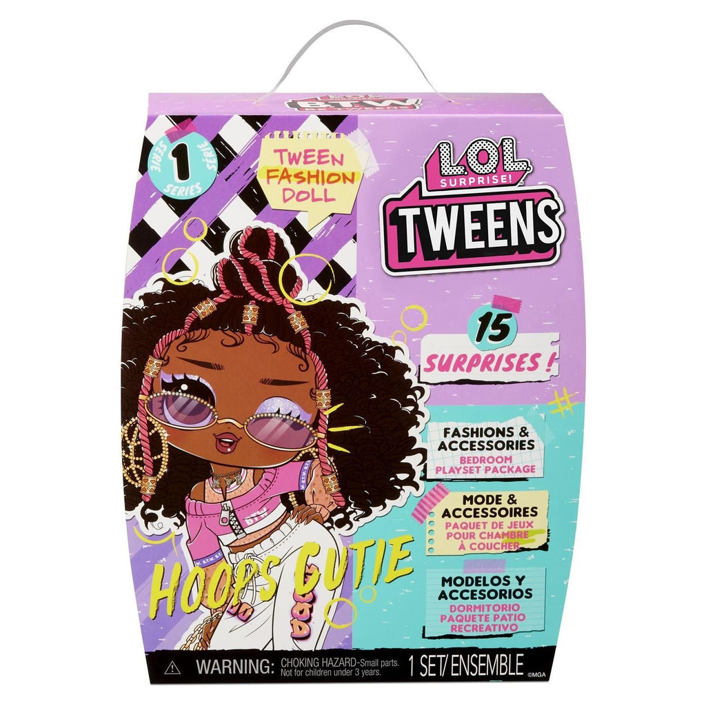 L.O.L. Surprise! Tweens Surprise Swap Curls-2-Crimps Cora Fashion Doll with  20+ Surprises