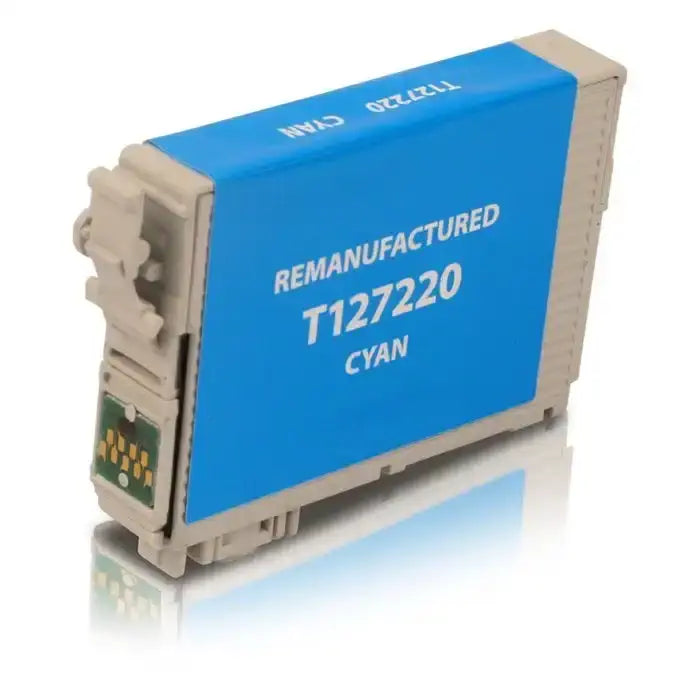 Epson 127 (T127220) Compatible Cyan Extra High-Yield Ink Cartridge