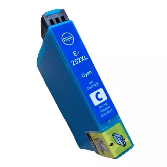 Compatible Epson 252XL Ink Cartridge Cyan High-Yield (T252XL220)