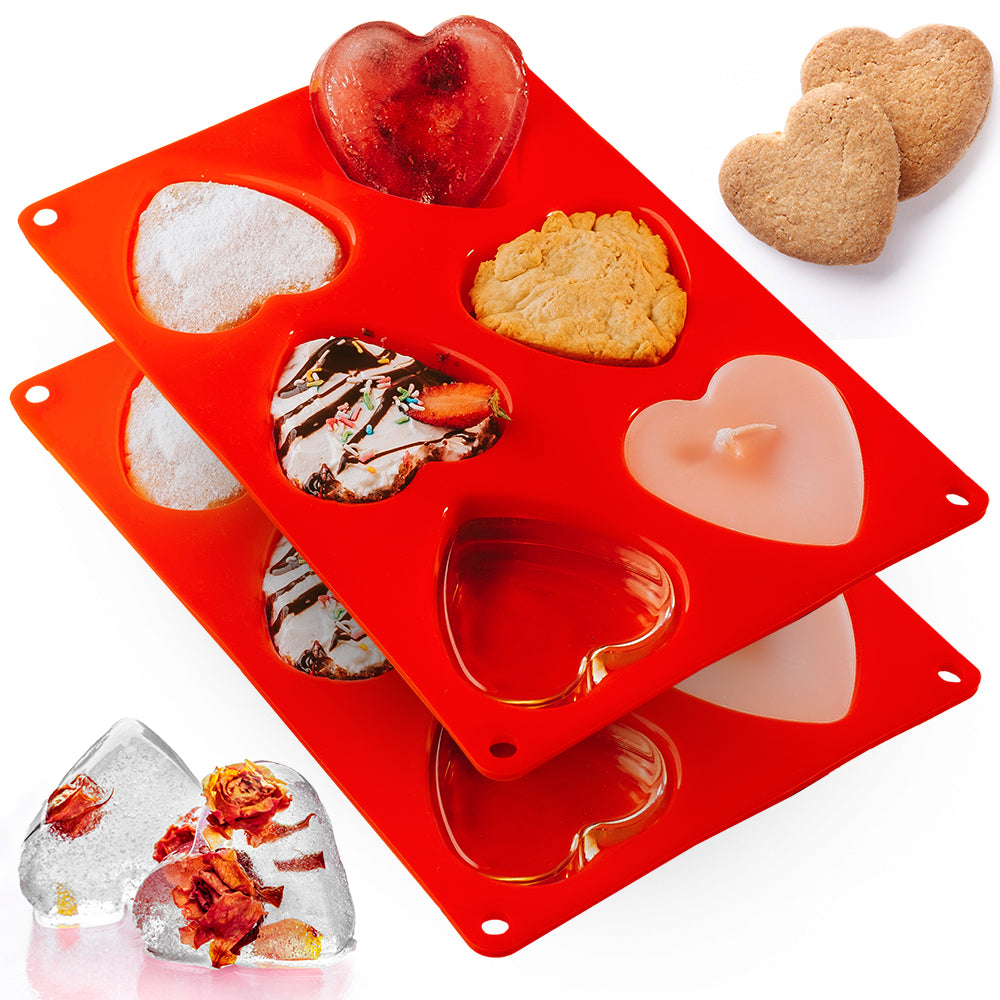 Breakable Heart shaped Silicone Mold – Deliciae