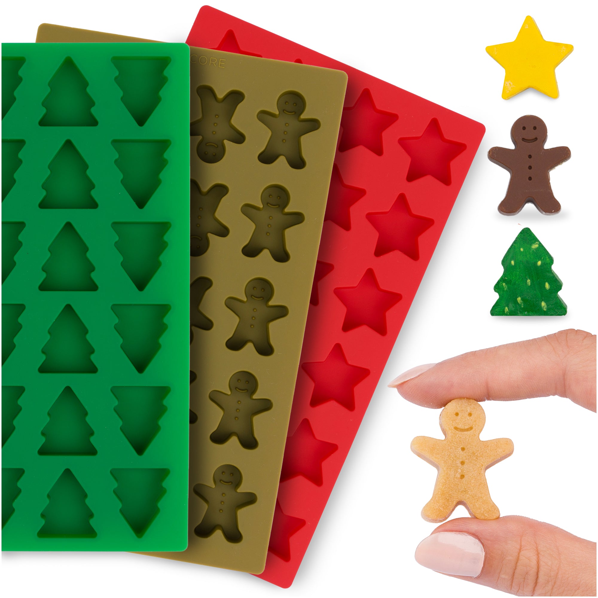 Silicone Christmas Holiday Candy Molds by StarPack – StarPack Products