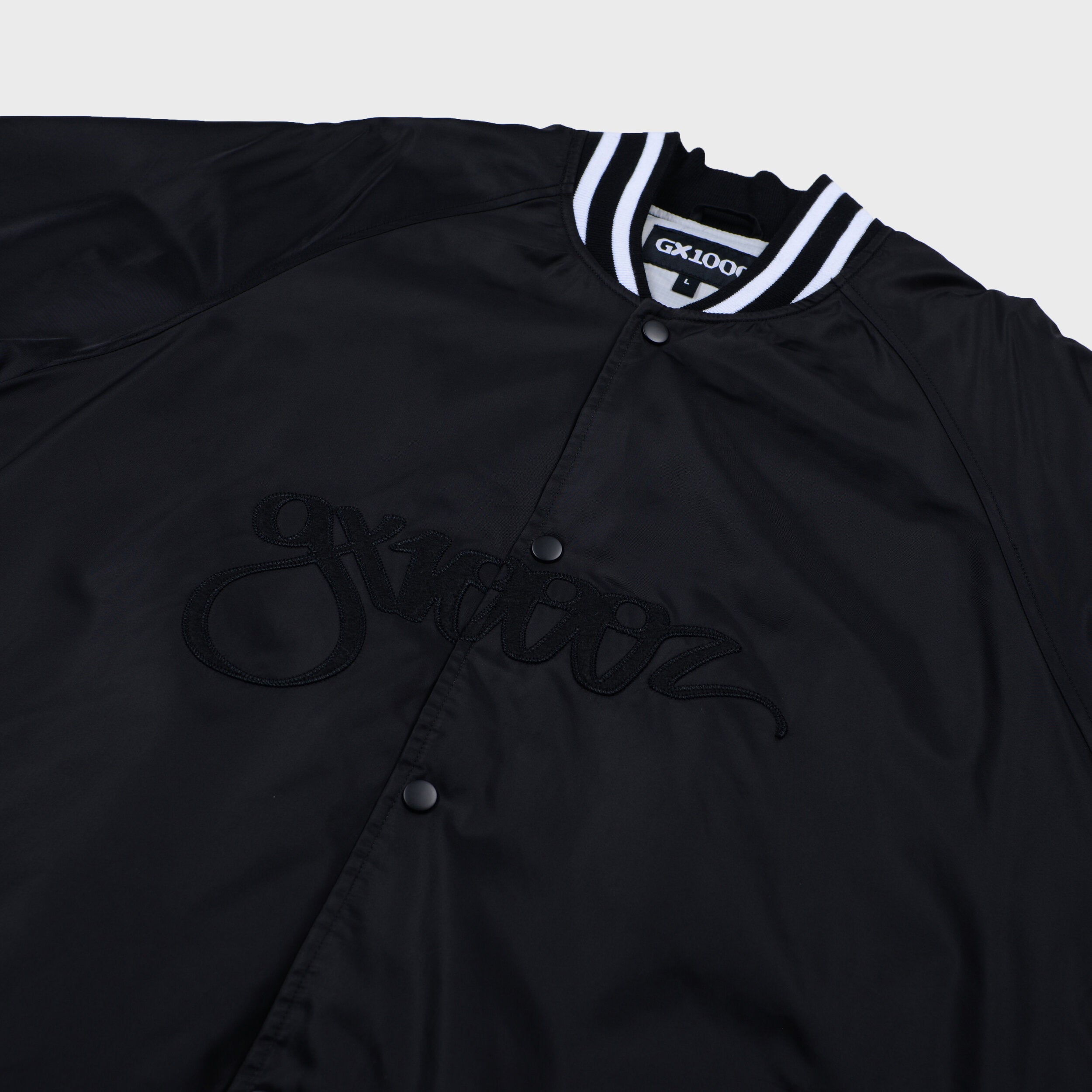 GX1000 SATIN BOMBER JACKET BLACK – Olympia Skateshop