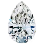 Pear Natural Diamond