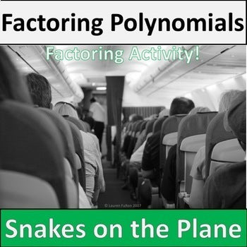 Factoring Polynomials Activity | Factoring Game