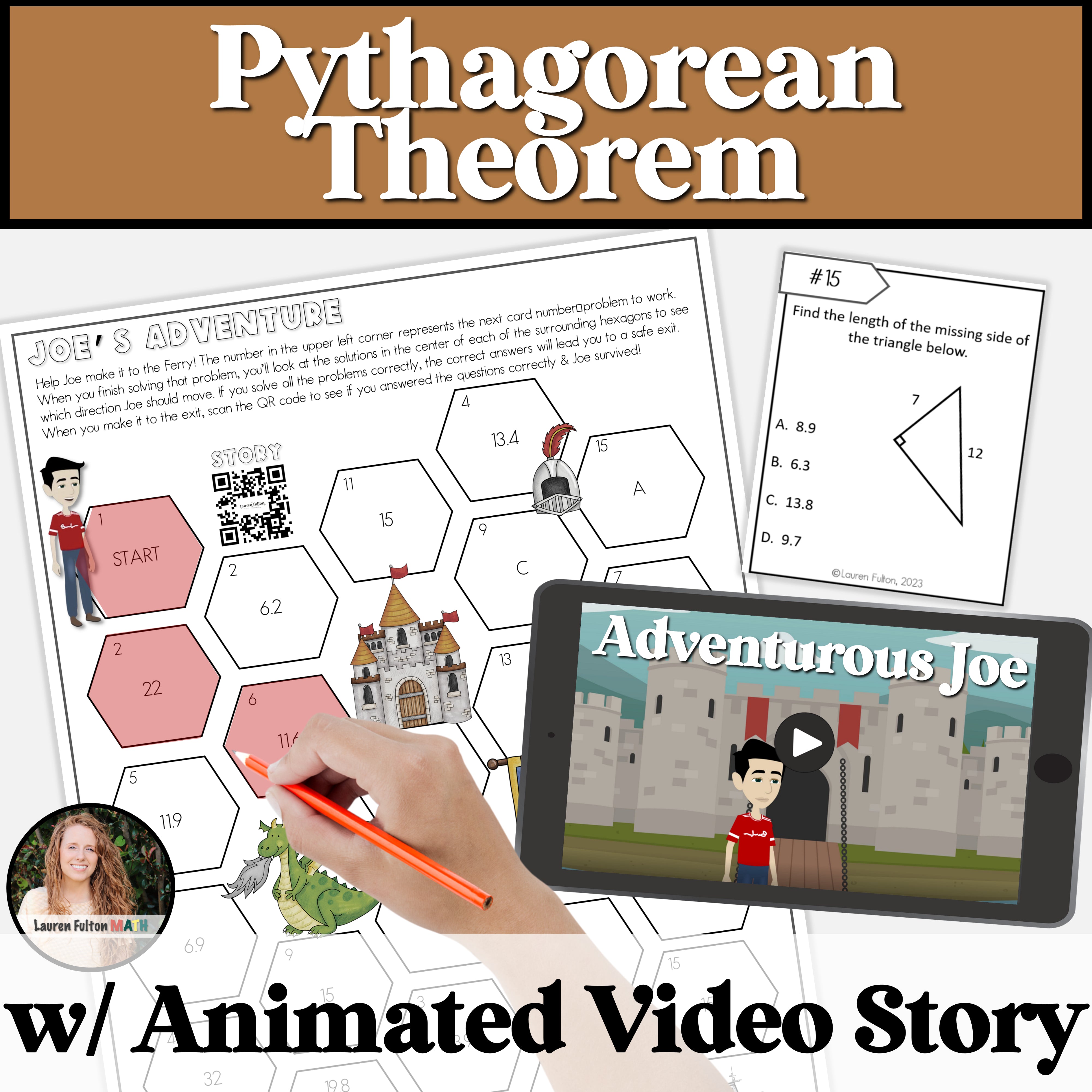 Pythagorean Theorem Activity | Adventurous Joe