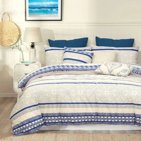 Blue Quilt Cover | Hampton