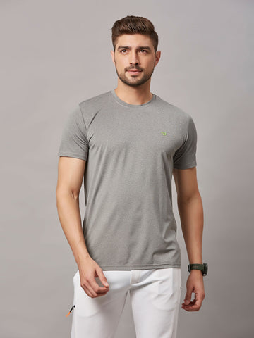 Men's Neon Green Sports T-Shirt with Two Colors – Bodymark