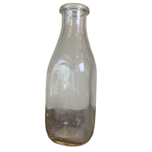 1 Quart Glass Milk Bottle With Lid