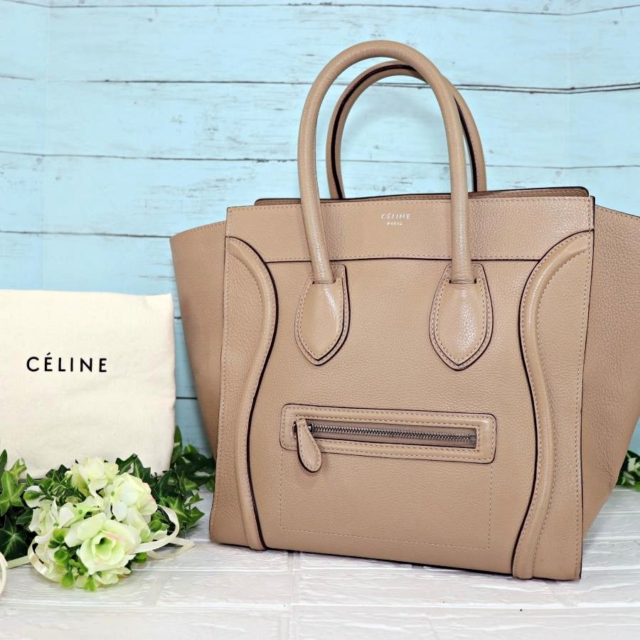 CELINE セリーヌ ラゲージ ミニショッパー ベージュ iveyartistry.com