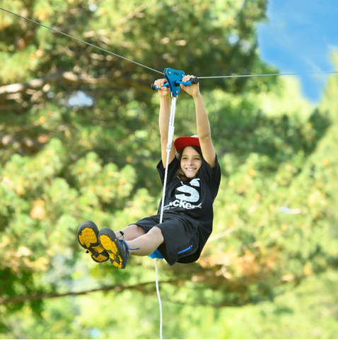 Backyard zipline kit