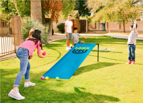 Outdoor skee ball