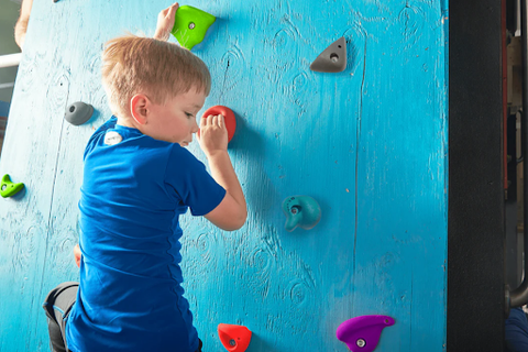 rock climbing for kids