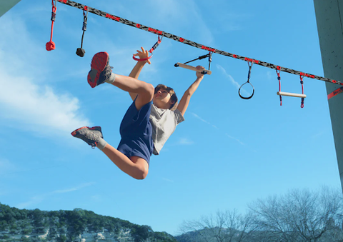 ninja warrior slackline