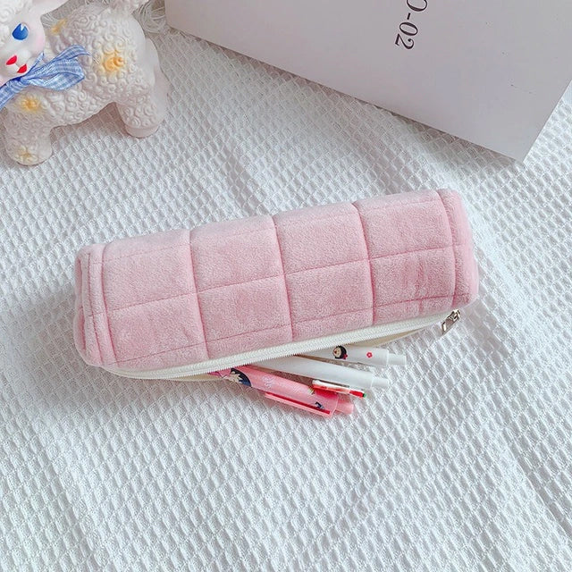 Light Pink Pencil Pouch - Fur – MARKET 99