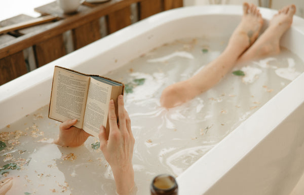 Self-care benefits of taking a bath