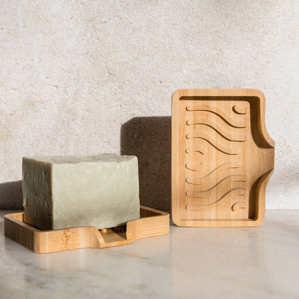 Sustainable Draining Bamboo Soap Dish