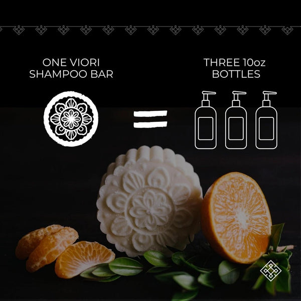 Viori rice shampoo bar