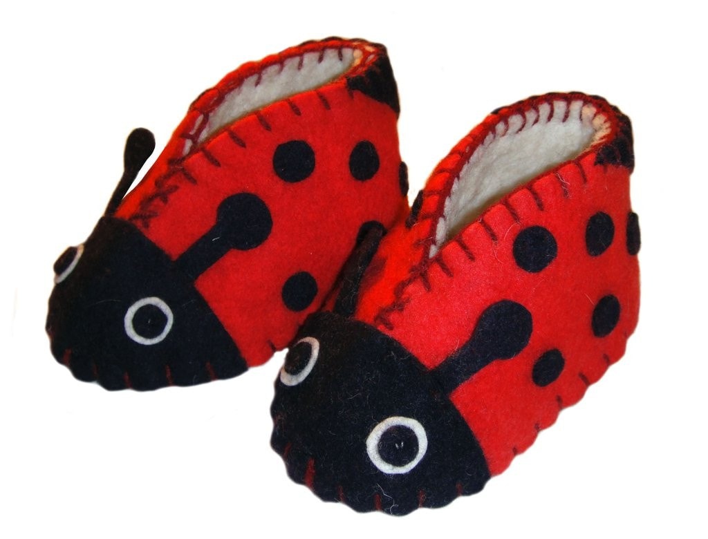 ladybug baby shoes