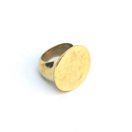 Meyelo Fair Trade Zuri Brass Ring | SHOP NECTAR