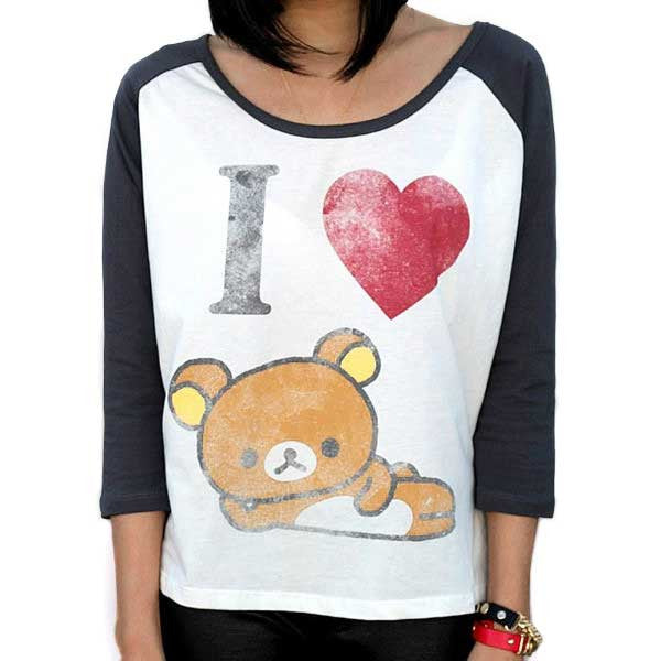 Rilakkuma - I Love Rilakkuma Shirt | StashRiot