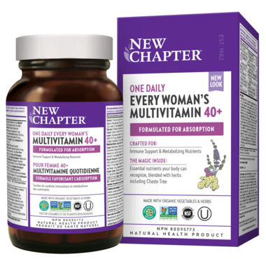 New Chapter 40+ Every Woman's One Daily Multivitamin