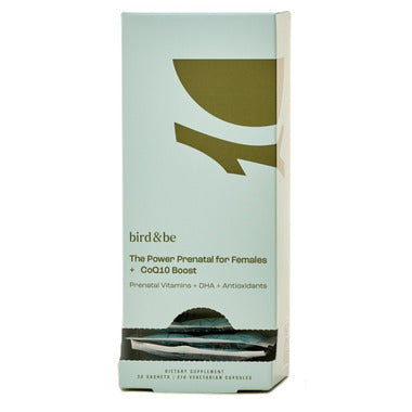 Bird&Be The Power Prenatal for Females + CoQ10 Boost