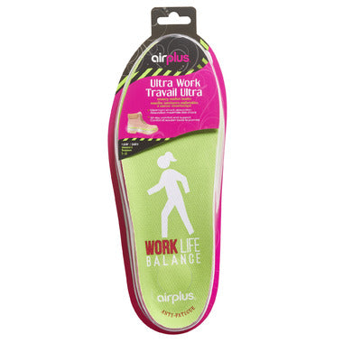 Airplus Ultra Work Insoles Womens Size 5-11