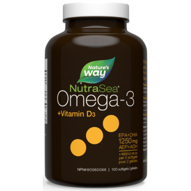 NutraSea+D Omega-3 Liquid Gels + Vitamin D