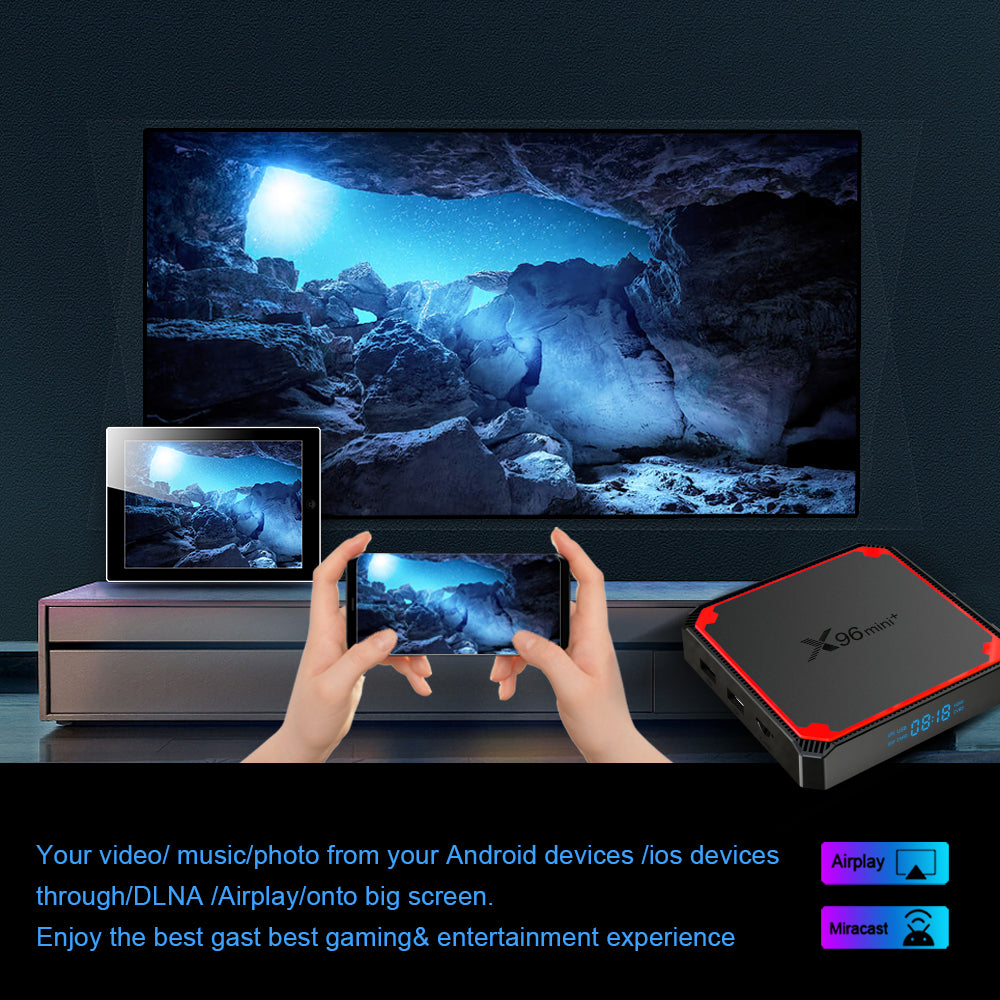 X96 MINI Box tv android 4K Amlogic – Box TV Sénégal